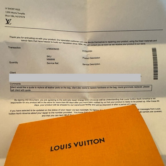 ✨AUTHENTIC✨ Louis Vuitton Monogram Noe Shoulder Bag -Vintage/Repaired … - Picture 16 of 17